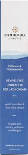 be soulfull Undereye roll on cream with Caffine & Vitamin E, For Dark Circles and Puffiness