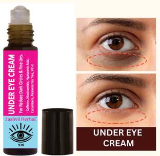 jashvii herbal Under Eye Cream For Reduce Dark Circles, Puffiness & Wrinkles |All Skin Tyes