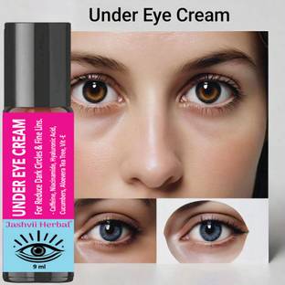 jashvii herbal Under Eye Cream With Caffain For Reduce Dark Circles, Puffiness & Wrinkles