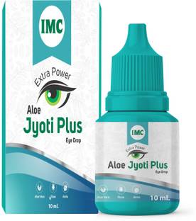 IMC Aloe Jyoti Plus Extra Power | Clean, Healthy Eyes, Pollution Protection | Eye Drops