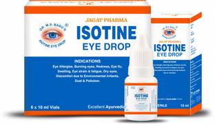 ISOTINE Eye Drop Redness Irritation Increased Screen Time (10ml x 6 Vials) Eye Drops