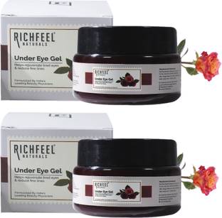 RICHFEEL Under Eye Gel 50 Gms Pack of 2