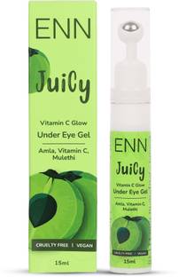 ENN Juicy Under Eye Gel With Vitamin C , Mulethi & Amla For Protecting Skin Aging