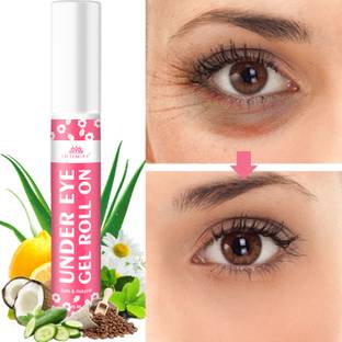 INTIMIFY Under Eye Gel Roll on, Reduce Dark Circles, Puffiness & Wrinkles, Women & Men