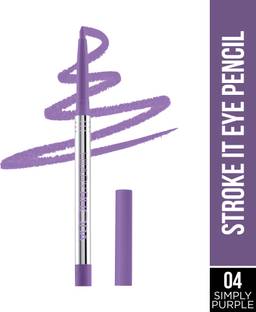 Hilary Rhoda Stroke It Eye Pencil | Easy Glide & Quick-Drying | Matte Finish |Sharpener Built 0.26 g