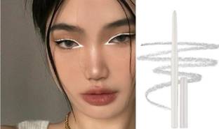 Bajajbeautyshop Smooth and matte White kajal /eyeliner 1 ml