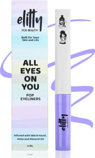 Elitty Lilac Dreams | Waterproof Liquid Eyeliner | Matte Finish | Lasts Upto 12 Hours 4 ml
