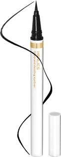 Henlics Sharp and Dazzling Eyeliner - 24 Hr Waterproof Smudgeproof 4.5 ml Eyeliner 9 ml