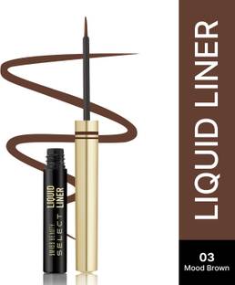 SWISS BEAUTY Select Here To Stay Liquid Waterproof Eyeliner | With Precise & Pointed Tip 3 ml
