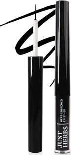 Just Herbs Liquid Eyeliner with Waterproof and Smudge-Proof Formula, Nutty Brown 2 ml