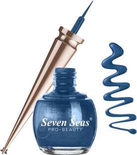 Seven Seas Water Proof | Smudge Proof | Long Lasting Liquid Color Eyeliner 5 ml