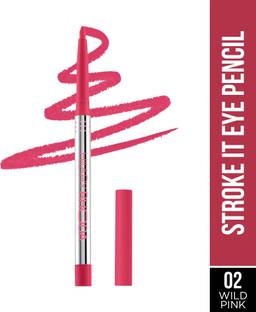 Hilary Rhoda Stroke It Eye Pencil | Easy Glide & Quick-Drying | Matte Finish |Sharpener Built 0.26 g
