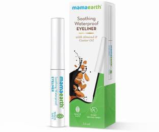 Mamaearth Soothing Waterproof Eyeliner with Almond Oil & Castor Oil for 10 Hour Long Stay 3.5 ml