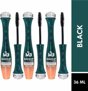 YHI Makeup Bar Waterproof Mascara | Instant Volume, Length, curling | 36 Hour Volume 36 ml