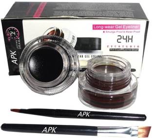 RTB Apk.Music Flower Gel Eyeliner Black and Brown 20 ml