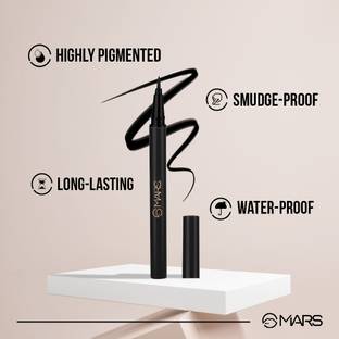 MARS City Strokes Charming Eyes Liquid Eyeliner Smooth Glide Long-lasting Eyeliner 1 ml