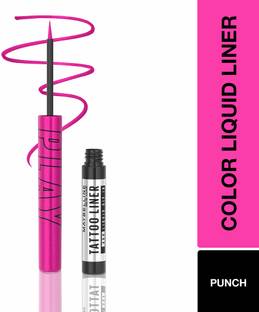 MAYBELLINE NEW YORK Tattoo Play Pink Liquid Eyeliner - Punch, 2.1ml 2.1 ml