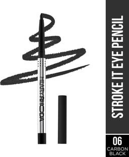 Hilary Rhoda Stroke It Eye Pencil | Easy Glide & Quick-Drying | Matte Finish |Sharpener Built 0.26 g