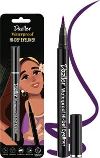 Dazller Waterproof Hi-Def Eyeliner Pen, Long-Lasting,Quick-Dry,Single Stroke Application 1.1 ml