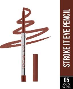 Hilary Rhoda Stroke It Eye Pencil | Easy Glide & Quick-Drying | Matte Finish |Sharpener Built 0.26 g