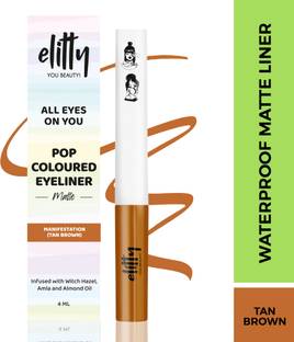 Elitty Manifestation | Waterproof Liquid Eyeliner | Matte Finish | Lasts Upto 12 Hours 4 ml