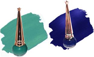 Bigwig matte royal blue and aqua green matte eyeliner 3 ml