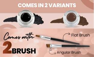 NADJA Intense Matte Kajal, Quick Drying Formula, One Stroke 6 g
