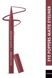 Glam21 Eye Poppers Matte Eyeliner Intense Pigment Smudge & Waterproof Color Pen Style 0.55 g