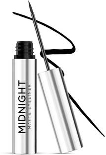 Renee Midnight Matte Eyeliner, Darkest Black, Long Lasting, Smudge-Proof & Waterproof 2.5 ml