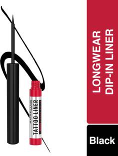 MAYBELLINE NEW YORK Tattoo Liquid Eye Liner, 48H Dip In Long Lasting Smudge Proof Eyeliner 2.1 ml