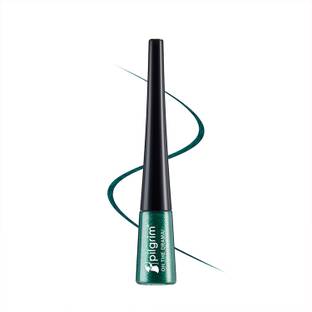 Pilgrim Oh The Drama! Green Envy Metallic Eyeliner|Rich Vibrant Colour|Water Resistant 3.5 ml