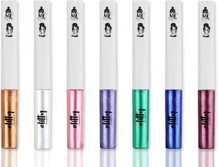 Elitty Happily Ever After Colour Waterproof Eyeliner Combo, Pack of 7, Lasts Upto 12Hrs 28 ml