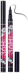 एलियाज़ Waterproof 36H Eyeliner Black Pencil Kajal Combo Set (black) 10 g