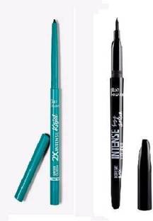 BLUE HEAVEN INTENCE SKETCH EYELINER AND INTENCE KAJAL GREEN 1 ml