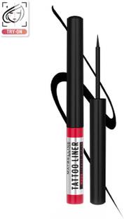 MAYBELLINE NEW YORK Tattoo Liquid Eye Liner, 48H Dip In Long Lasting Smudge Proof Eyeliner 2.1 ml