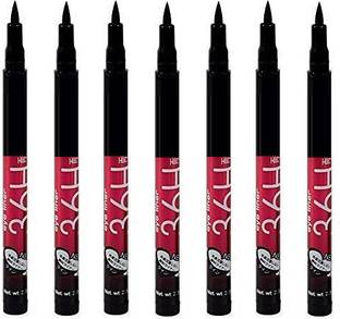 Neotis liquid waterproof lash eye liner pencil 36 hours (PACK OF7) 7