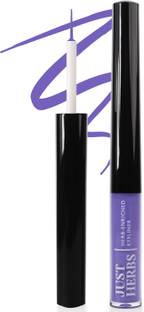 Just Herbs Liquid Eyeliner with Waterproof & Smudge-Proof Formula, Lavender Love 2.5 g