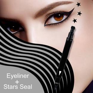 Wiffy black eyeliner water proof smudge proof stamp eyeliner,star shape 10 g