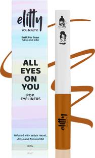 Elitty Manifestation | Waterproof Liquid Eyeliner | Matte Finish | Lasts Upto 12 Hours 4 ml