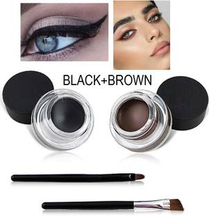 Herrlich New Long Lasting Gel Eyeliner + Kajal, Black and Brown