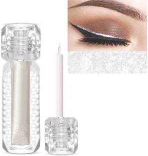 FLORERO Water proof white shine glitter matte eye liner 3.5 ml