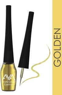 AYA Waterproof Eyeliner, Long lasting, Smudge Proof Eye Makeup | Rich Intense Colour 5 ml