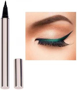 Latixmat Long Lasting Water Proof Liquid Sketch Eyeliner Pen ( GREEN ) 1.5 g