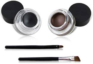 Maryville water proof new matte brown and black eyeliner perfect pack of 2 6 g