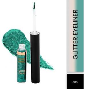 glam more dark green colour eyeliner 10 ml