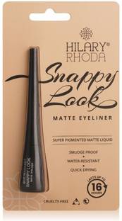 Hilary Rhoda Snappy Look Matte Eyeliner Super Pigmented Matte Liquid Smudge Proof 3.5 ml