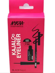 NYKAA BlackMagic Kajal+Eyeliner 6 ml