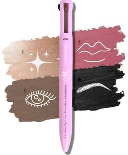 Jus’Be U 4in1 Makeup Pen for Women & Girls - Eyeliner, Lip Liner, Brow Liner, Highlighter 20 g