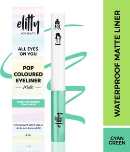 Elitty High Maintenance | Waterproof Liquid Eyeliner | Matte Finish | Lasts Upto 12 Hrs 4 ml
