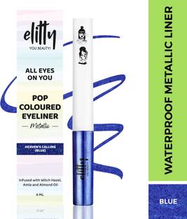 Elitty Heaven's Calling | Waterproof Liquid Eyeliner |Metallic Finish| Lasts Upto 12Hrs 4 ml
